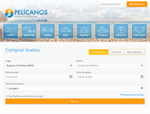 Tablet Screenshot of pelicanostours.com